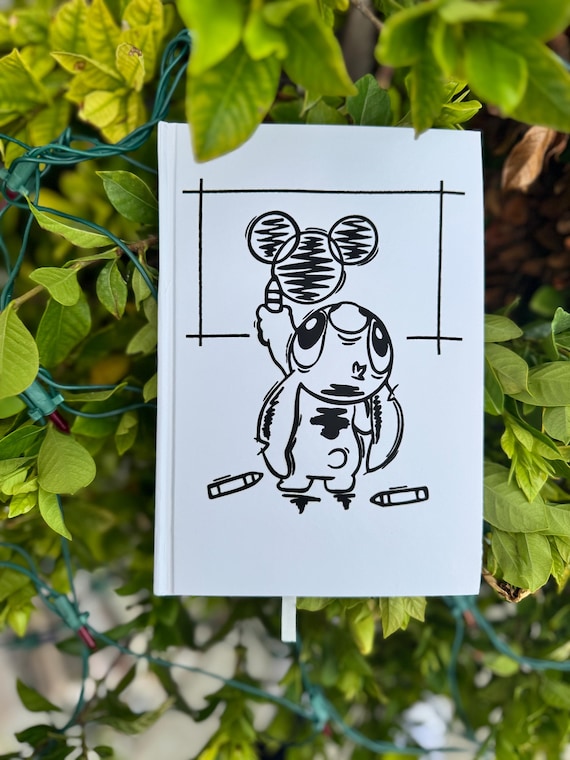 Disney Inspired Sketchbook | Hardcover Drawing Journal | 100 Pages | 8.3 x 5.7 in | Artist Sketchbook | Travel Notebook Gift