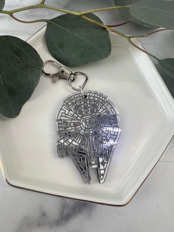 Custom Acrylic Starship Keychain, Disney Inspired, Star Wars, Bag