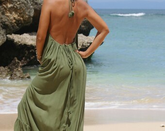 backless long dress