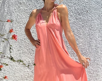 Maxi Dress/Backless Maxi dress/Summer boho long dress/Beach wear *  MAXI DRESS CLIO