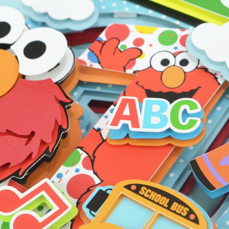 Download Centerpieces Table Decor Elmo First Birthday Cake Topper Elmo Cake Elmo Birthday Party Home Living