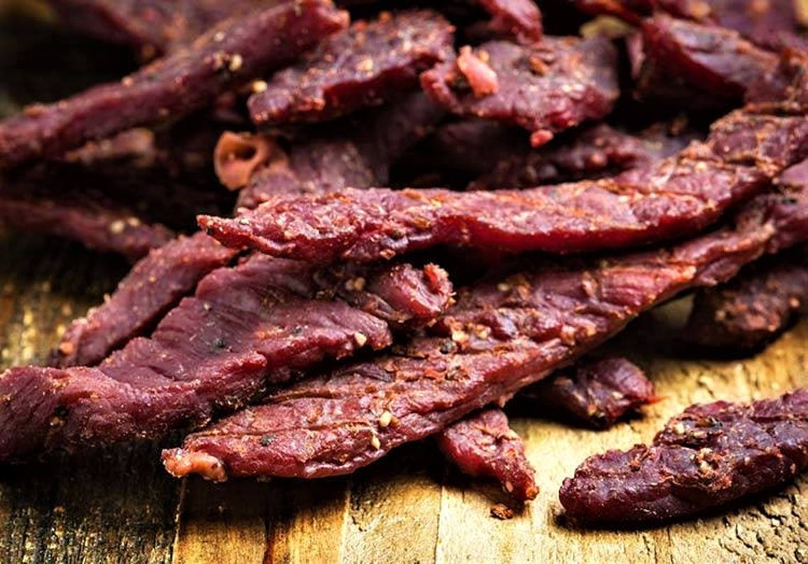 Jerky Venison Jerky 12 OZ THICK Cut Homemade Vacuum Sealed Made to