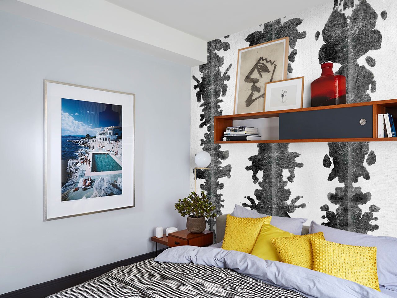 Ink blots wallpaper, ink blot watercolor wallpaper, watercolor wallpaper