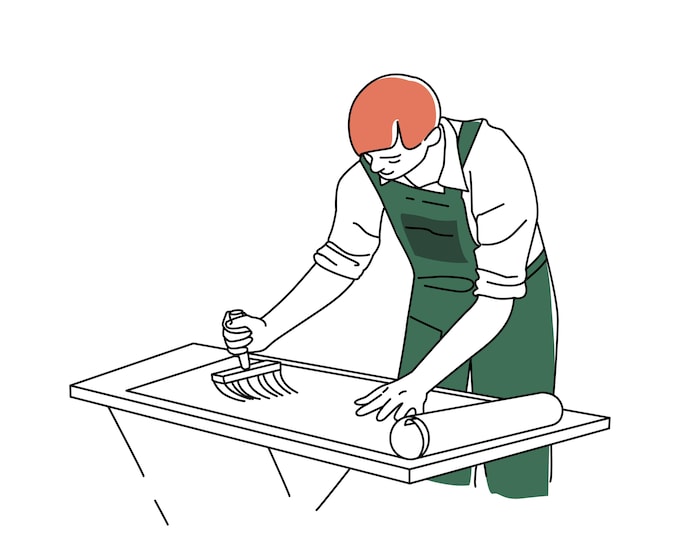 DIY Wallpaper Paste, Wallpaper4beginners Glue, Perfect Adhesive for Light Wall Art