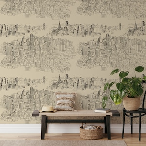 Carta da Parati New York per Pareti Decorative