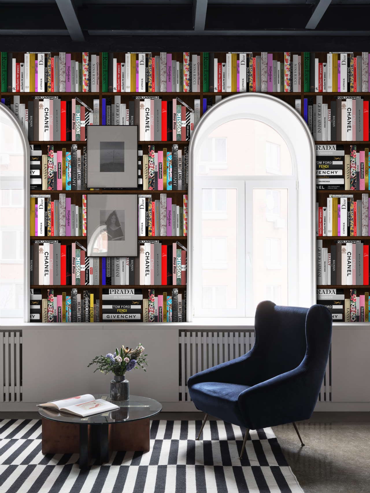 Fashion Books Wallpaper Books Library Wallpaper Bookshelf