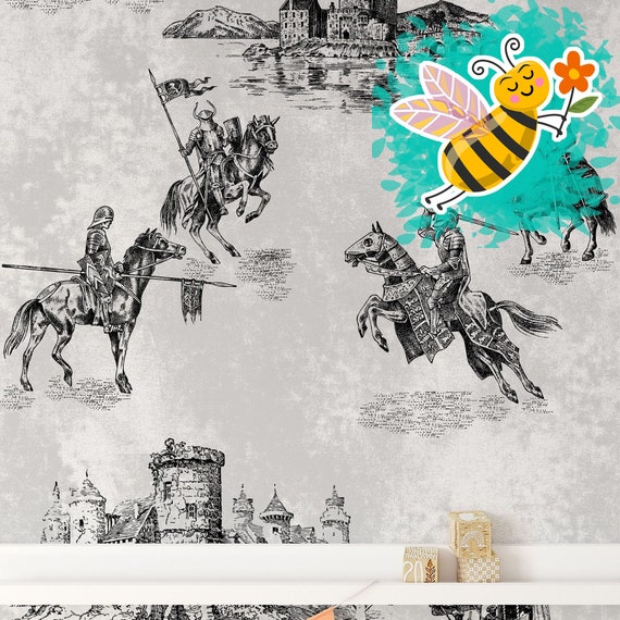 Vintage Medieval Knights Wallpaper - Timeless Elegance & Historical Charm - WALLPAPERS4BEGINNERS