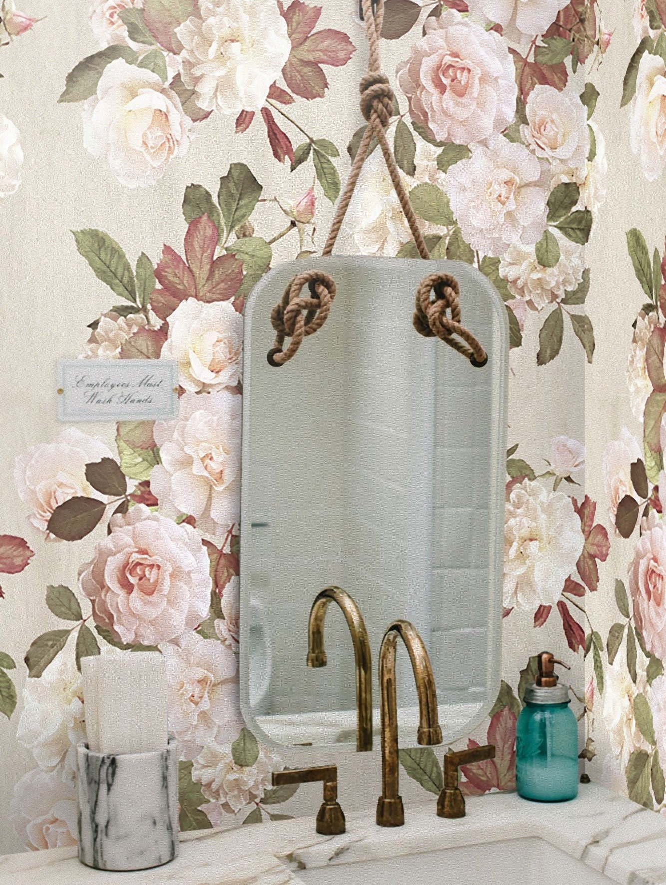 Vintage Roses French Country Parisian Wallpaper Blush Pink - Etsy Australia Vintage Roses French Country Parisian Wallpaper Blush Pink - Etsy Australia