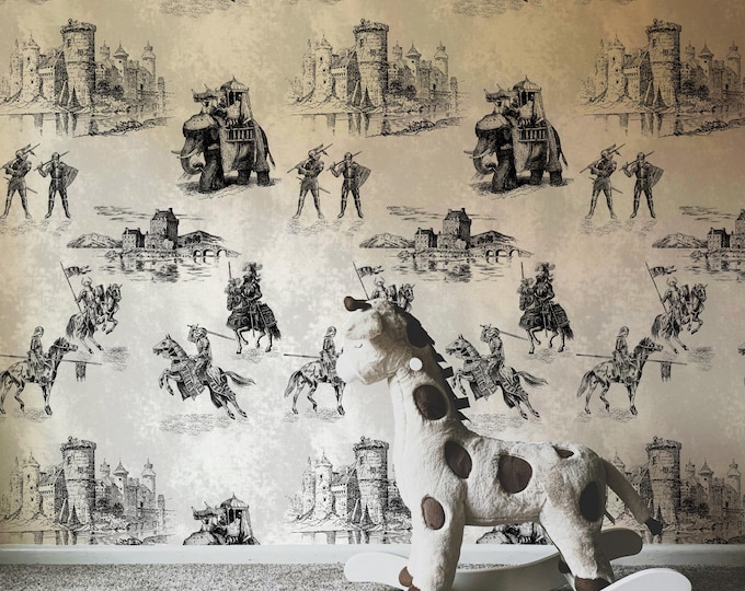 Medieval Knights Wallpaper - Vintage Historical Charm & Timeless Elegance for Walls - WALLPAPERS4BEGINNERS