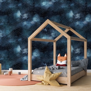 Carta da Parati Cielo Blu per Cameretta Bambini
