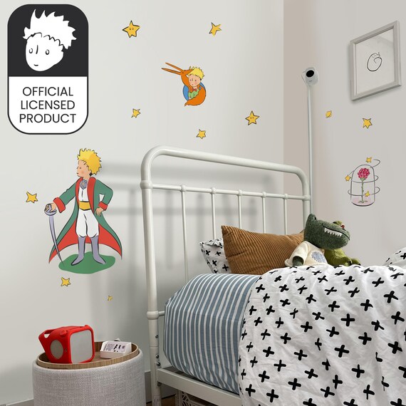 Little Prince Royal Wall Stickers | Official Licensed Nursery Decals | Kids Room Decor | Eco-Friendly