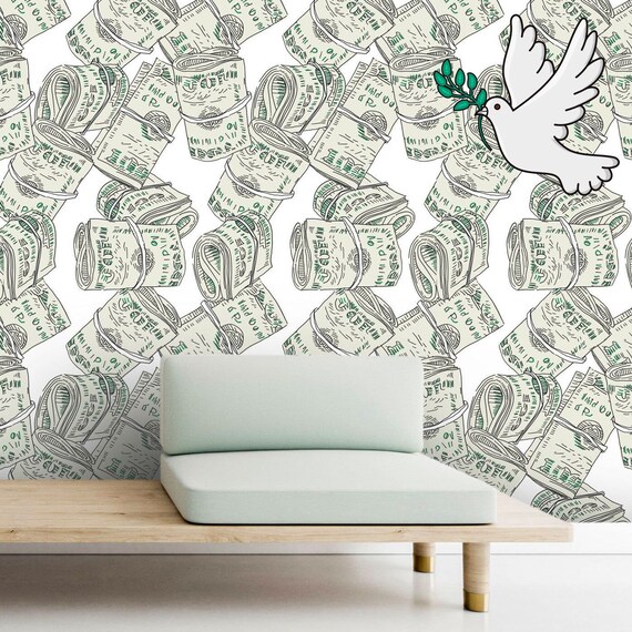 Stylized Japanese Banknote Wallpaper - Elegant & Unique Design - Japanese Style - WALLPAPERS4BEGINNERS