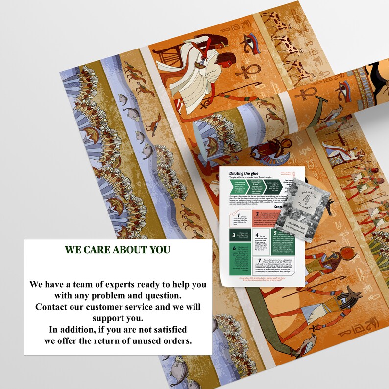 Ancient Egypt Mythology Wallpaper, Egyptian Wall Mural, Mystical Nile ...