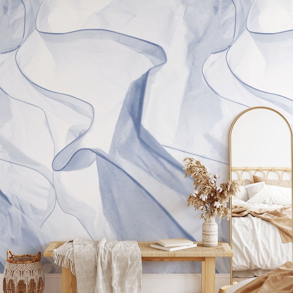 Dreamy Drapes - Light and Airy Veils Wallpaper for a Dreamy Space