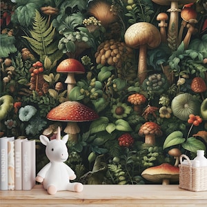 Carta da Parati Funghi