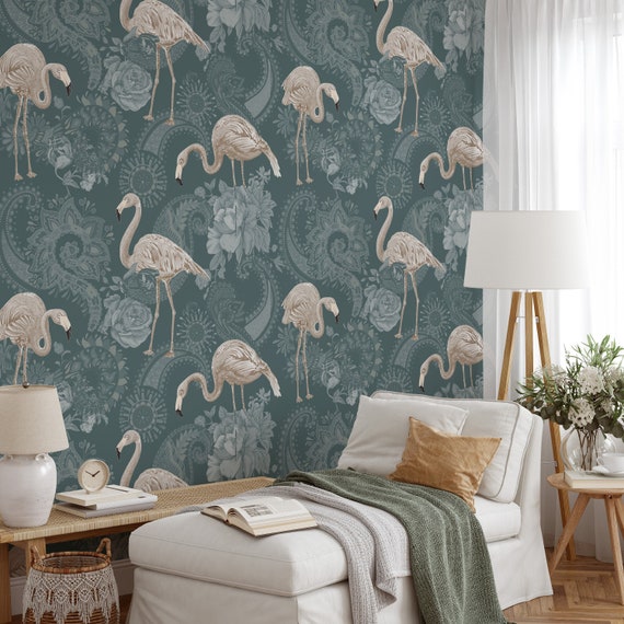 Flamingo Wallpaper, Birds Wallpaper, Flamingo Print