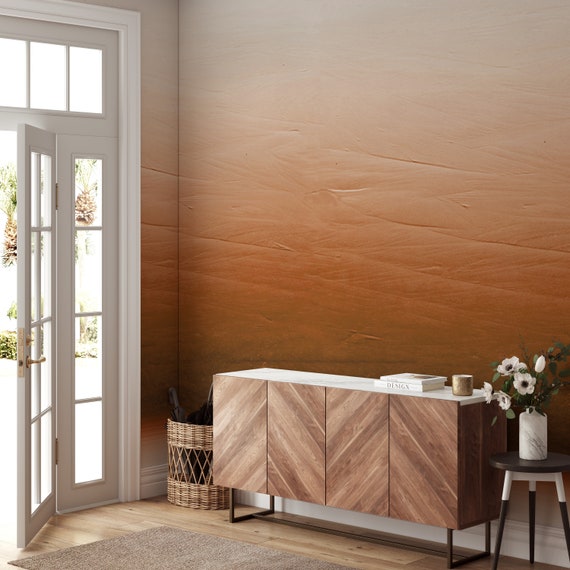Soothing Earth Tones Gradient Wallpaper - Create a Calm Atmosphere in Your Home