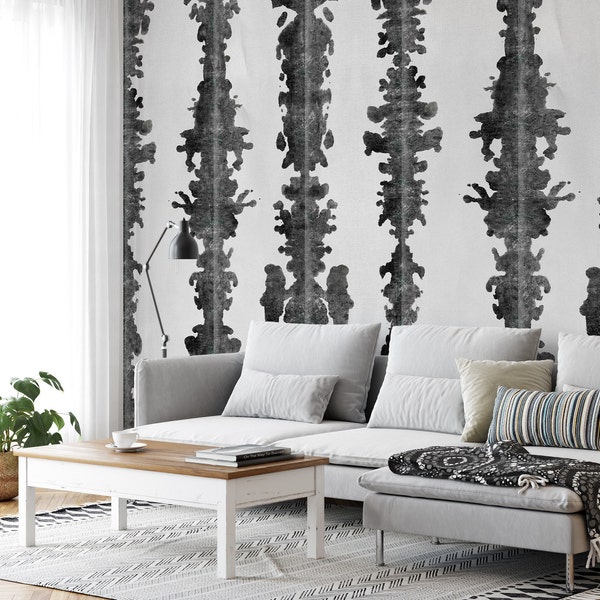 Black and White Wallpaper Etsy