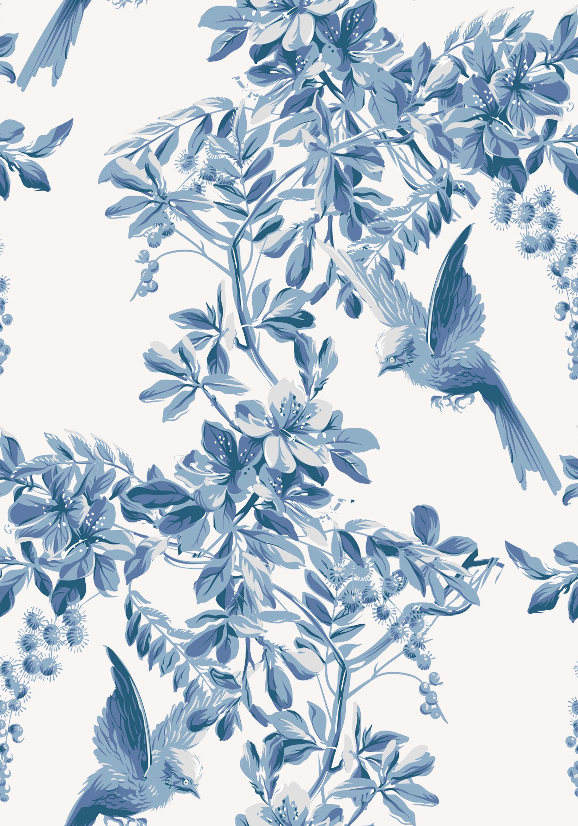 Vintage birds Wallpaper, birds wallpaper, Royal garden Wallpaper