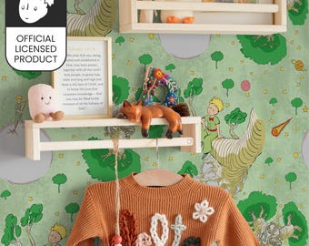 Official Little Prince Baobab Wallpaper - Adventure Story Pattern for Kids Room & Nursery Decor