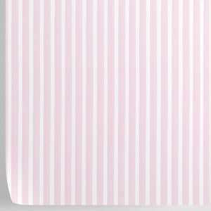 Carta da parati a Righe Rosa e Bianche immagine 6