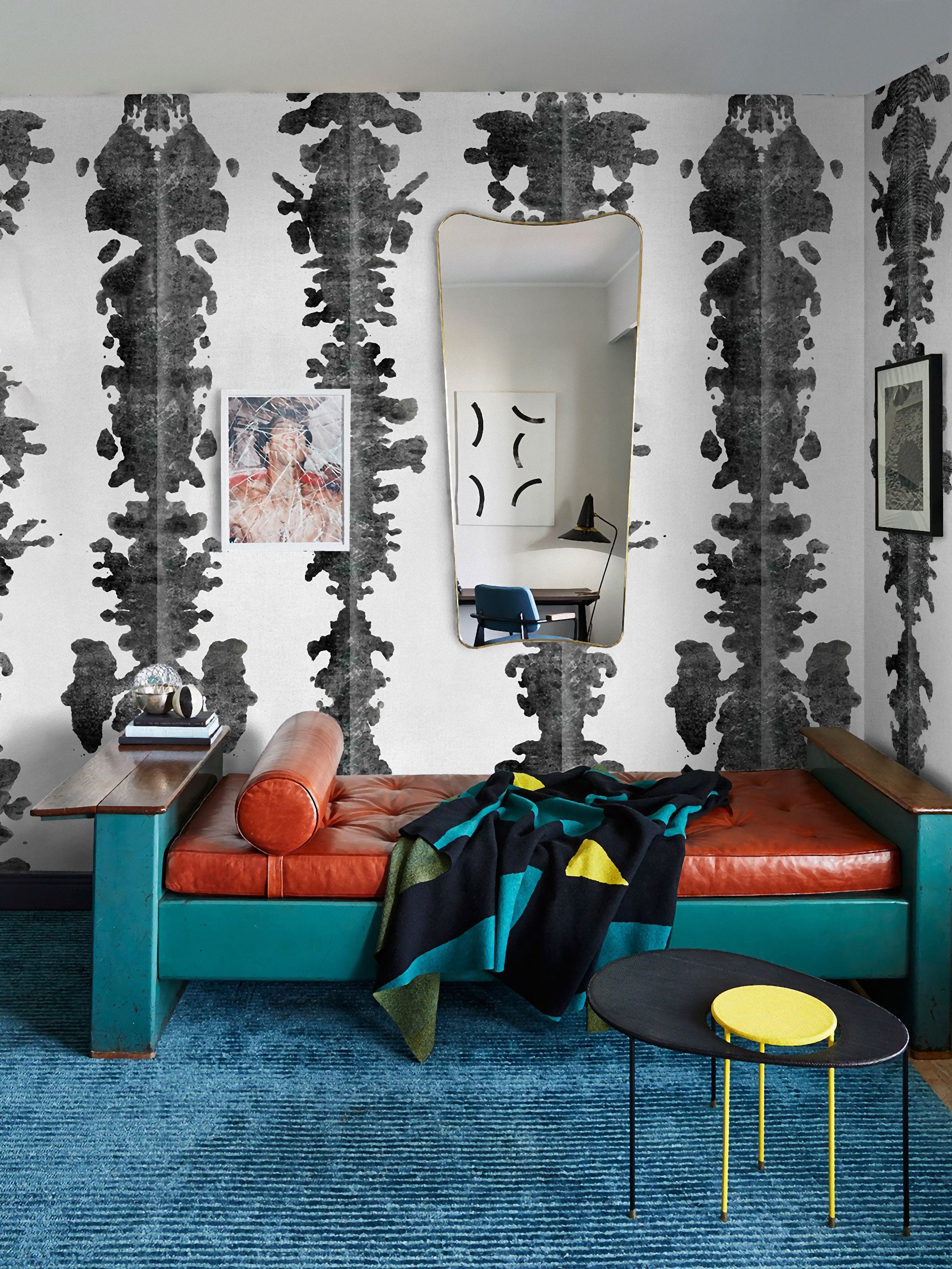 Ink blots wallpaper, ink blot watercolor wallpaper, watercolor wallpaper