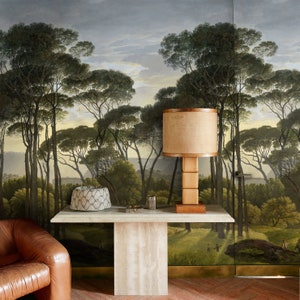 Carta da Parati Foresta Paesaggio Vittoriano