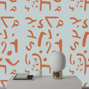 Carta da Parati Geometrica, Design Moderno per Arredamento Artistico