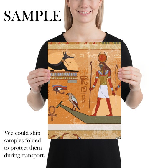 古代エジプト神話の壁紙、エジプトの壁画、神秘的なナイル川