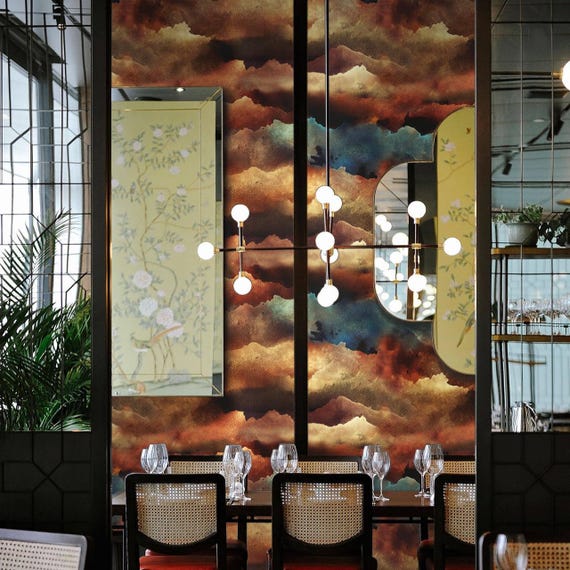 Abstract Painting Watercolor Wallpaper - Removable Wall Art for Modern Home Decor & Office Accent