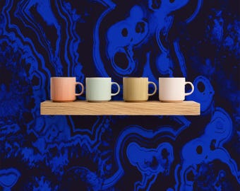 Blue Malachite Agate Wallpaper, Dark Marble Geode Texture for Accent Wall