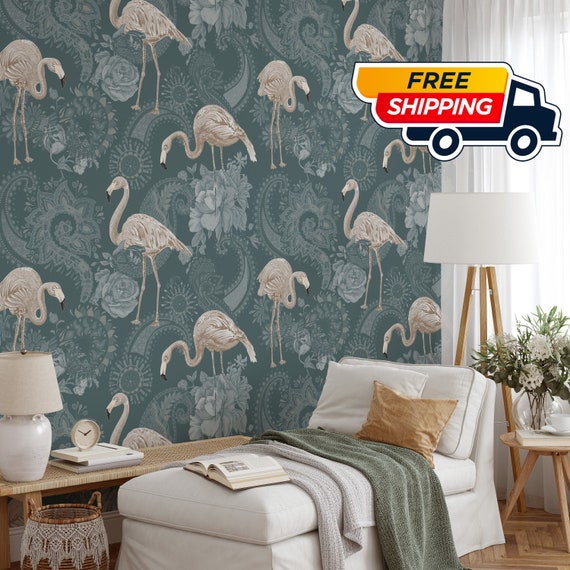 Flamingo Wallpaper, Birds Wallpaper, Flamingo Print