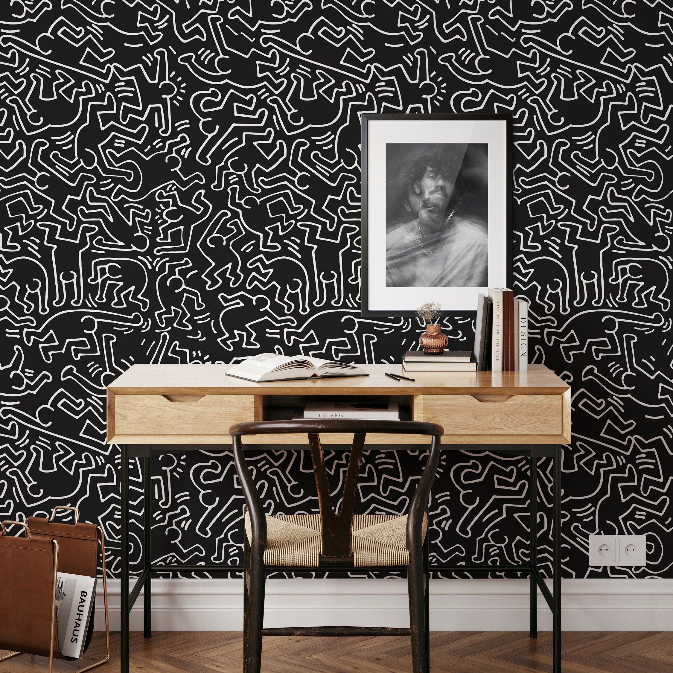 100+] Black Art Wallpapers