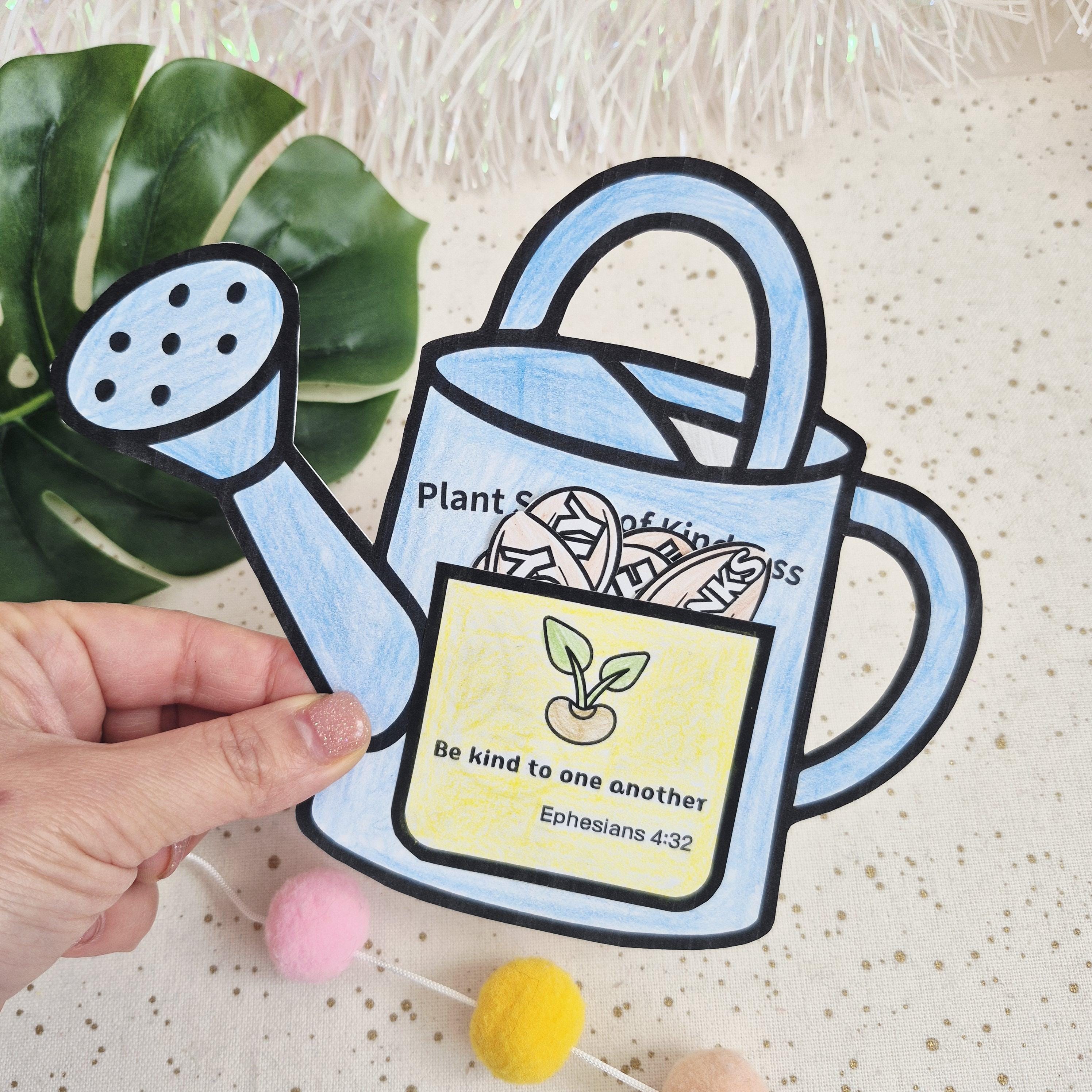 Kindness Seeds Bible Craft for Kids, Ephesians 4:32 Sunday School ...