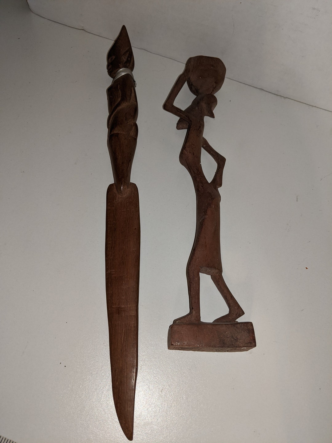 Wood Letter Opener / African Letter Opener / Knife / East African
