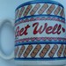 80s Vintage Get Well Coffee Mug / Get Well Coffee Cup / Coffee Cup / Coffee Mug / Band Aid Mug / Bandaid Coffee Cup / Classic / Rare / CIJ
