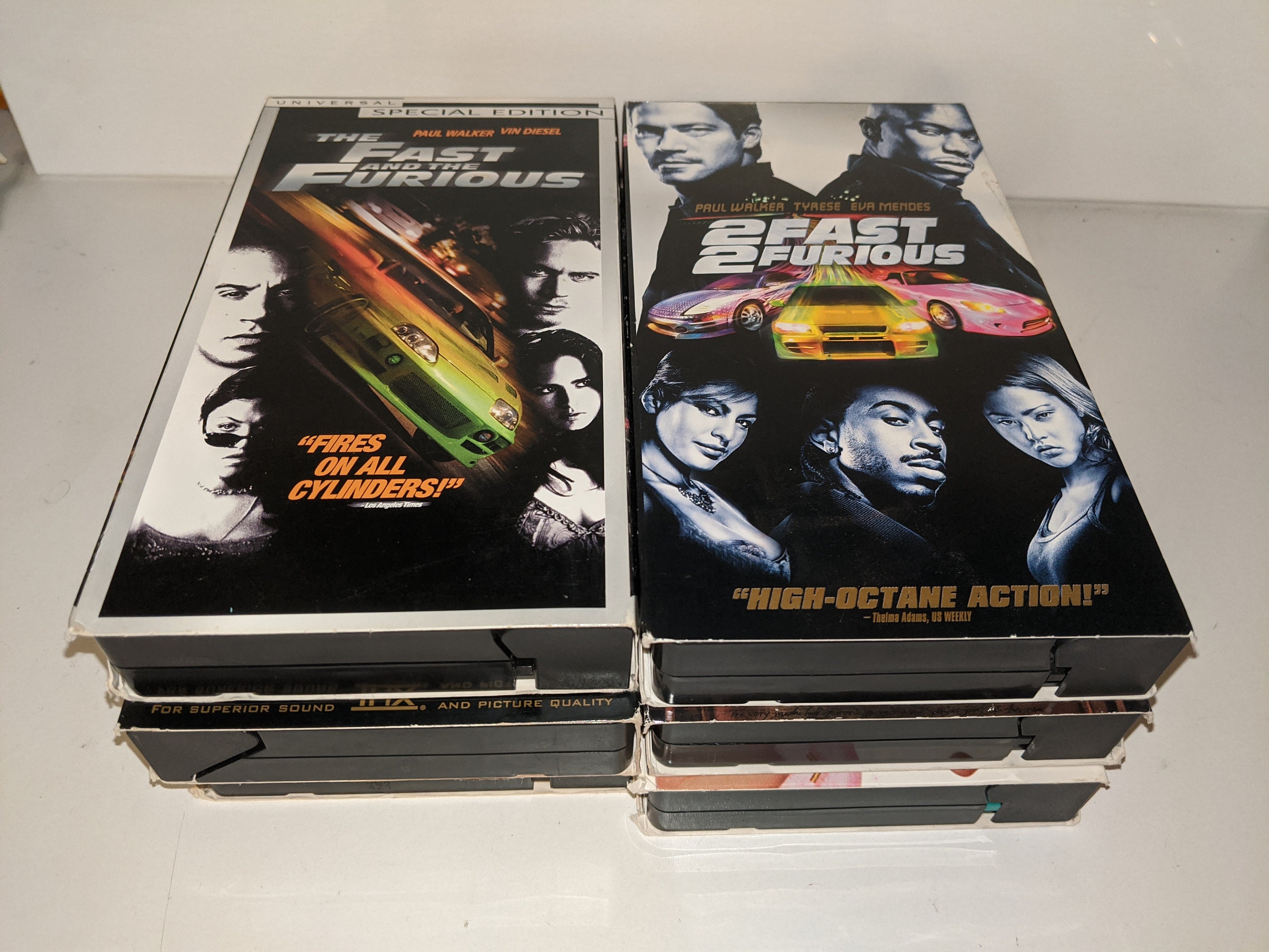 Fast and the Furious, The (2001), VHS Movie, Universal