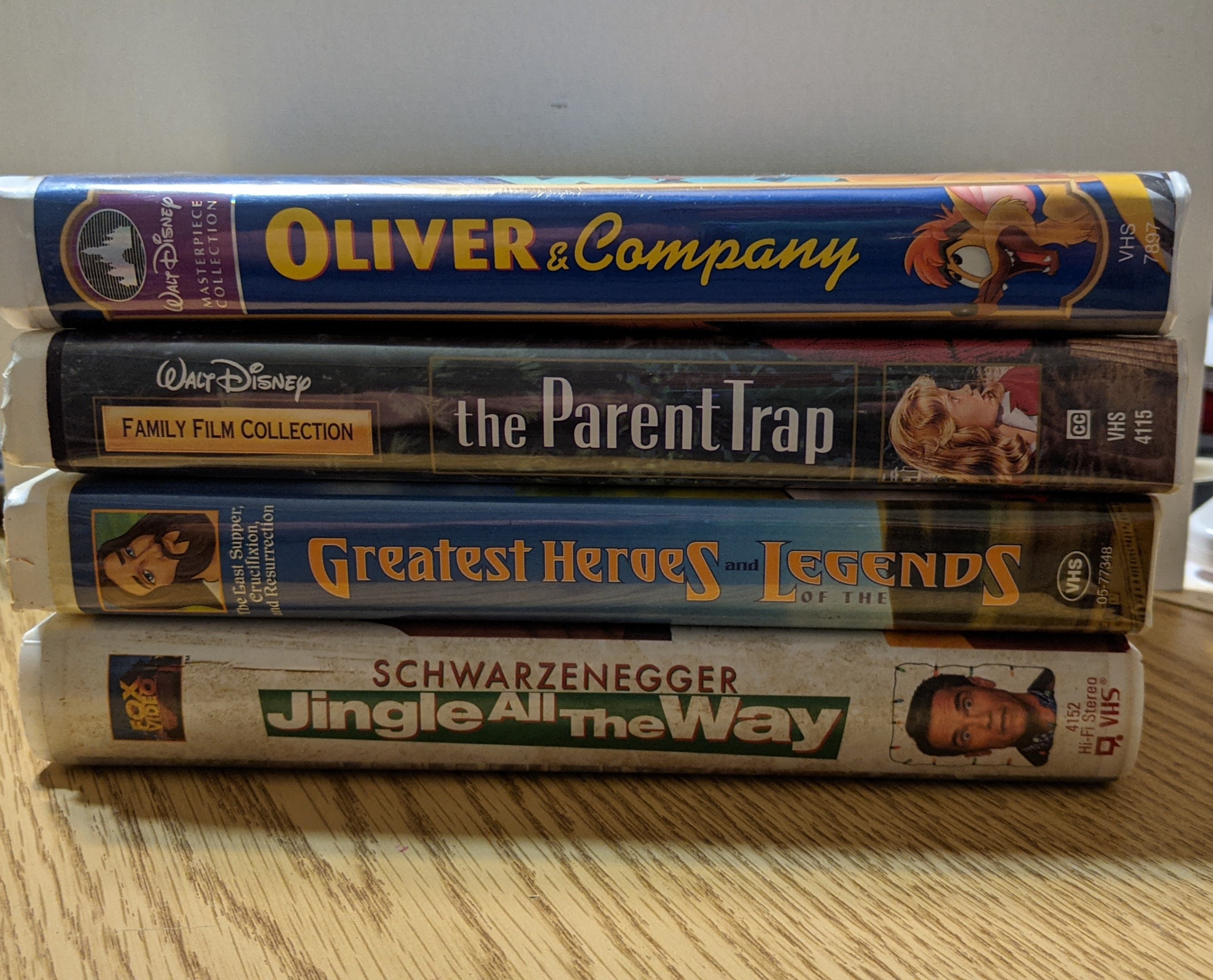VHS Tapes / VHS Movies / Greatest Heroes Legends / Oliver and Etsy