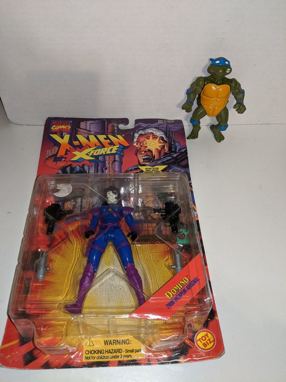 Vintage Toys / 80s / 90s / 1995 Toy Biz X-men X-force Domino