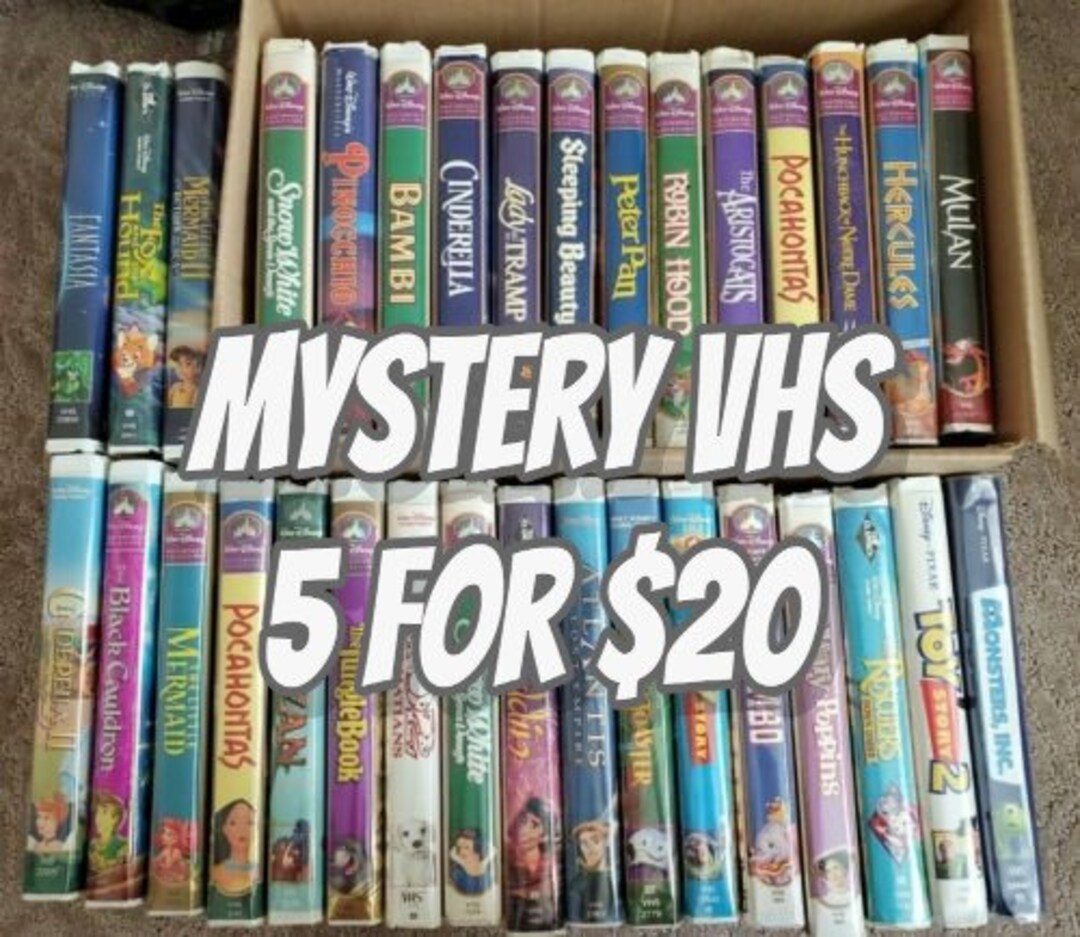 disney-vhs-tape-lot-mystery-box-mystery-vhs-tape-you-pick-how