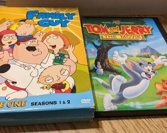 Family Guy / Mighty Machines / Mega Truck Adventures / Tom & Jerry