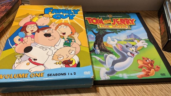 Family Guy / Mighty Machines / Mega Truck Adventures / Tom & Jerry