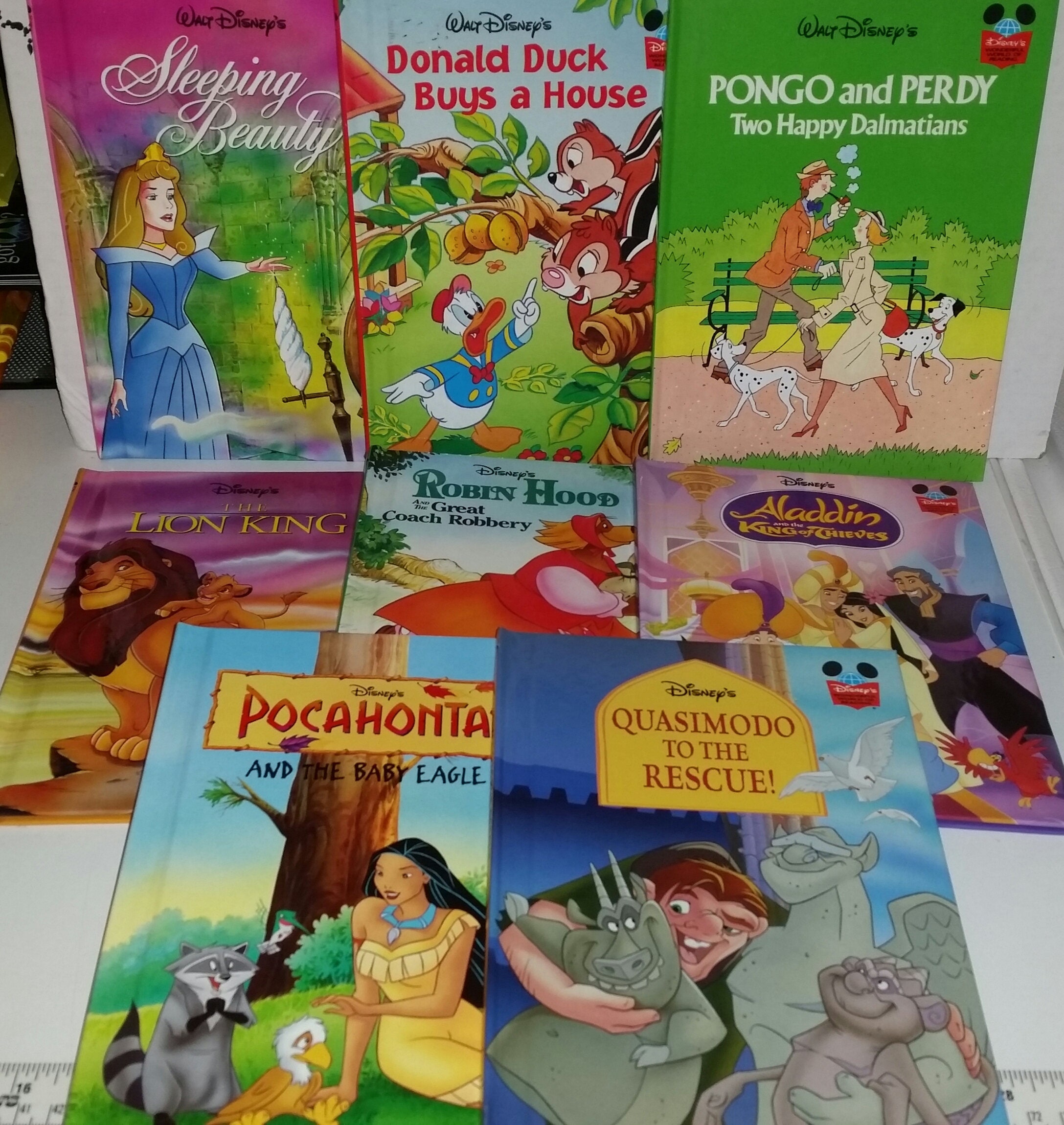 Disney Books / Walt Disney / Sleeping Beauty / Donald Duck 