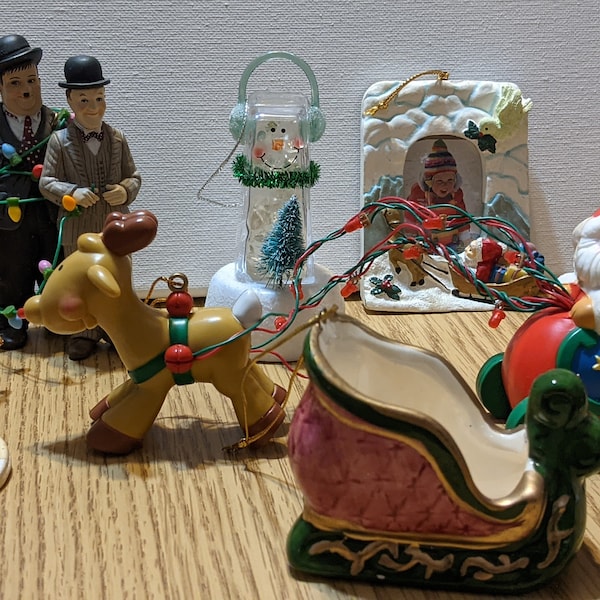 Laurel and Hardy Ornaments Etsy