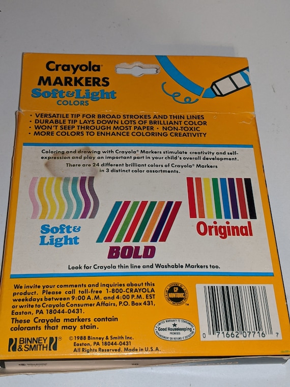 Crayola(r) 10-Count Bold Colors Washable Markers - Single Box