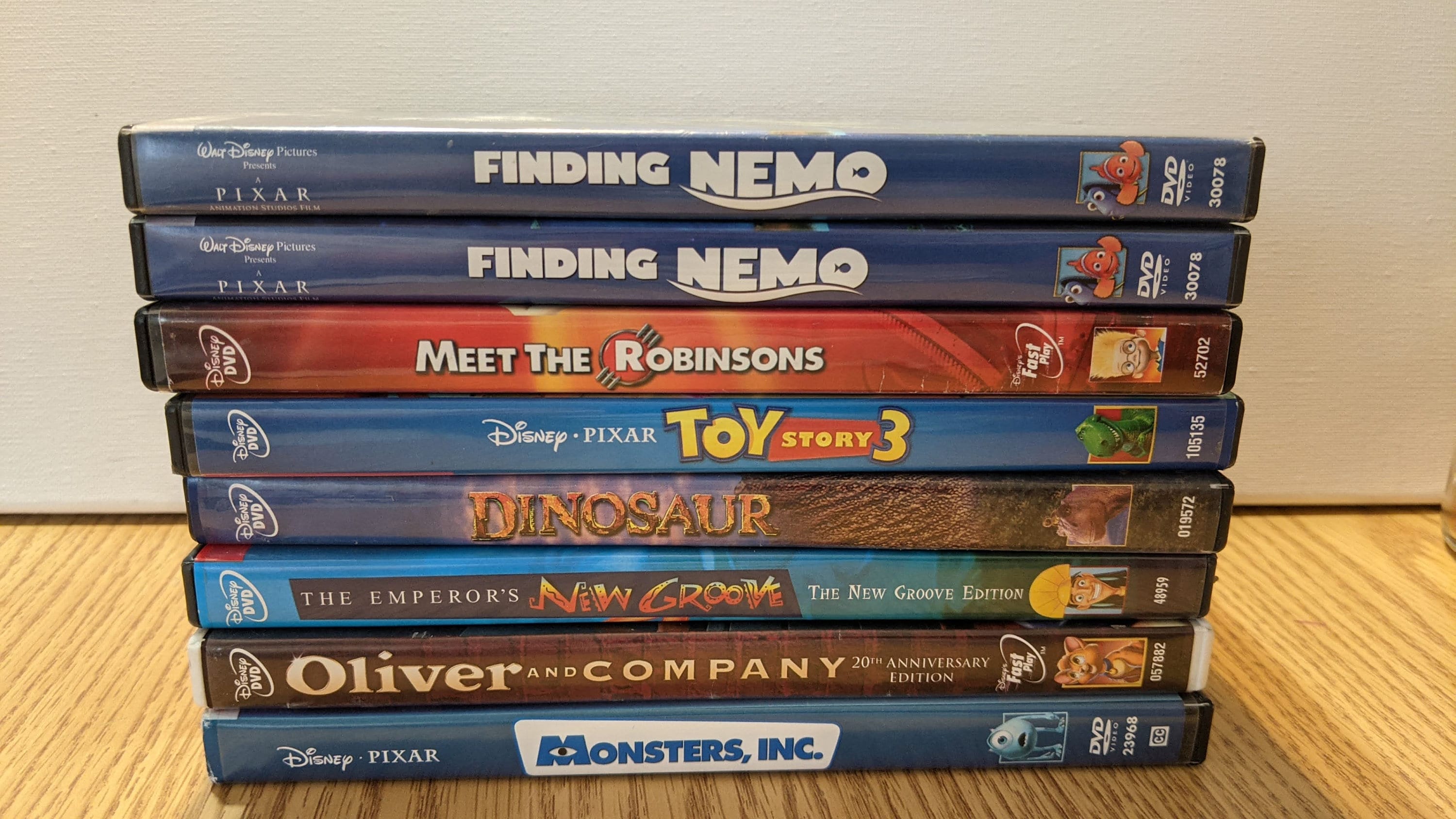 Disney Movies / Disney Dvds / Finding Nemo / Monsters Inc