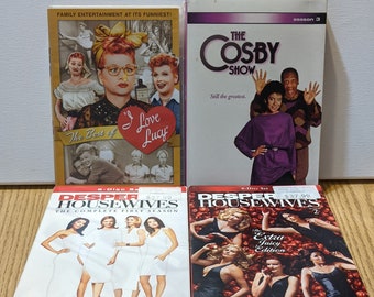 Dvd / Dvds / Movies / Tv Series / Tv Shows / Best of I Love Lucy / Cosby Show / Season 3 / Desperate Housewives / Season 1 / Season 2 /Movie