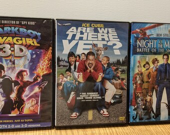 Dvds / Adventures of Sharkboy and Lavagirl 3D / Are We There Yet / Night at the Museum / Battle of the Smithsonian / Kids Movies / DVD / CIJ