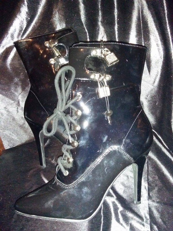 PVC Boots / Fetish Boots / Dominatrix Boots / Erot