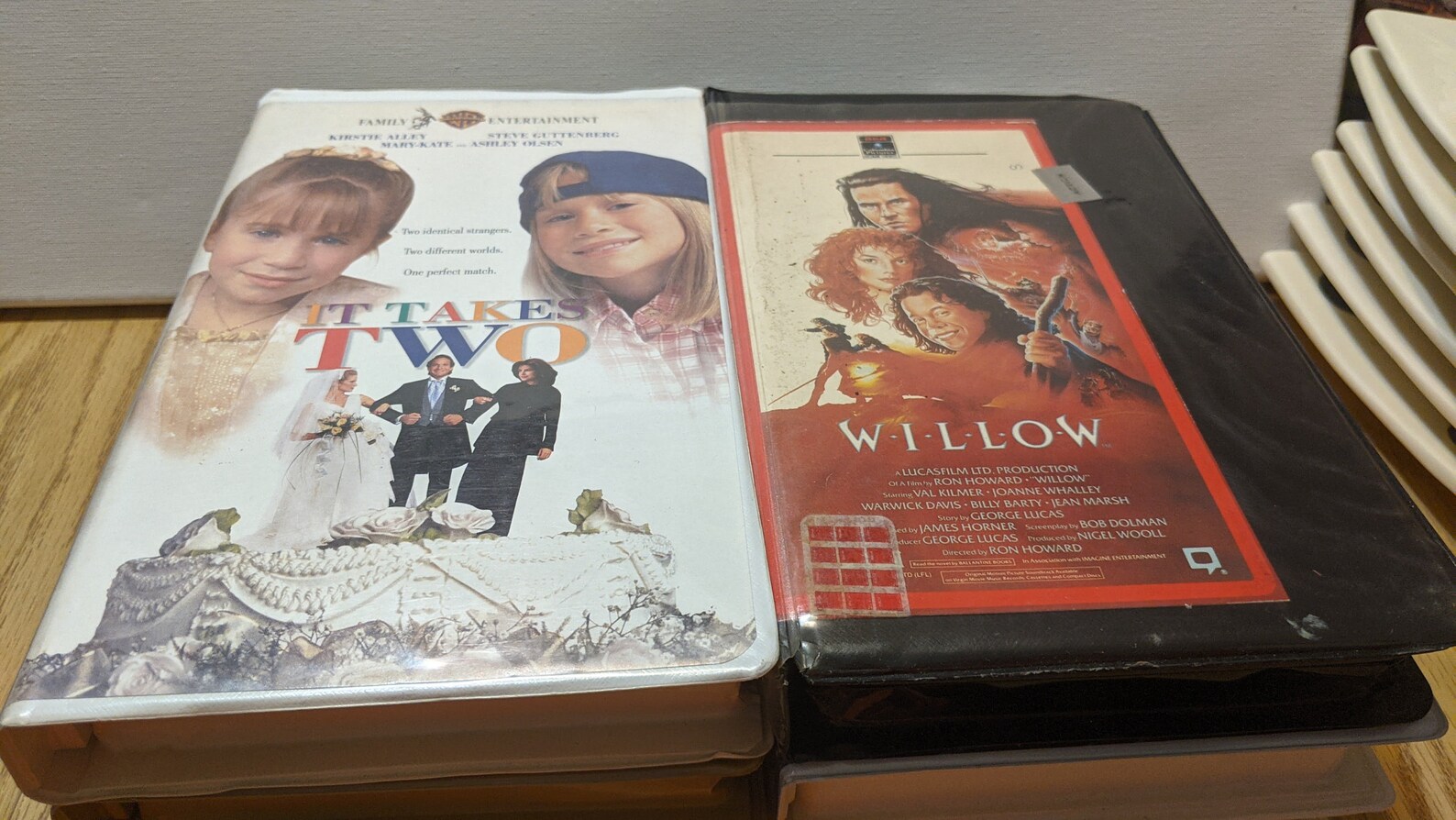 VHS Tapes / Vhs Movies / Willow / It Takes Two / Free Willy 3 Etsy